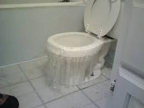 toilet overflowing 